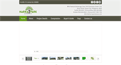Desktop Screenshot of narraparkdavao.com