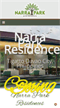 Mobile Screenshot of narraparkdavao.com