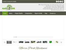 Tablet Screenshot of narraparkdavao.com